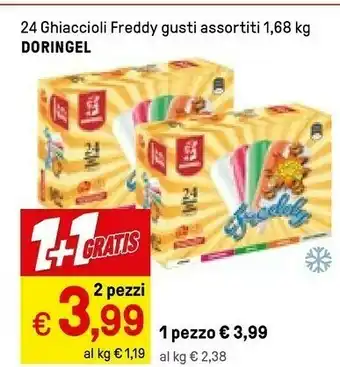 Iper La Grande Doringel 24 Ghiaccioli Freddy offerta