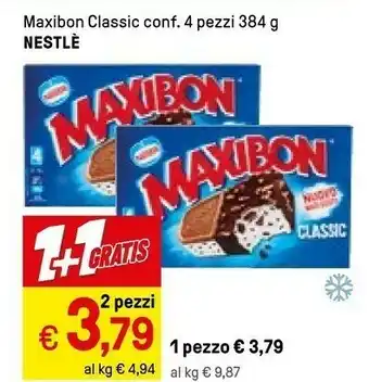Iper La Grande Nestle Maxibon Classico offerta