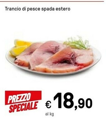 Iper La Grande Trancio Di Pesce Spada Estero offerta