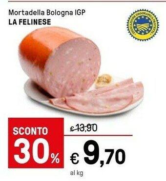 Iper La Grande La felinese Mortadella Bologna Igp offerta