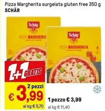 Iper La Grande Schar Pizza Margherita Più Ricca & Gustosa Bontà D'Italia 350 G(ml) offerta