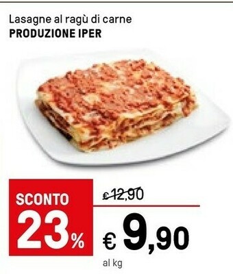 Iper Lasagne Al Ragù Di Carne