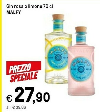Iper La Grande Malfy Gin Rosa offerta