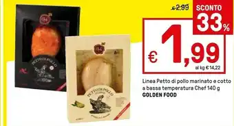 Golden Food Linea Petto Di Pollo Marinato