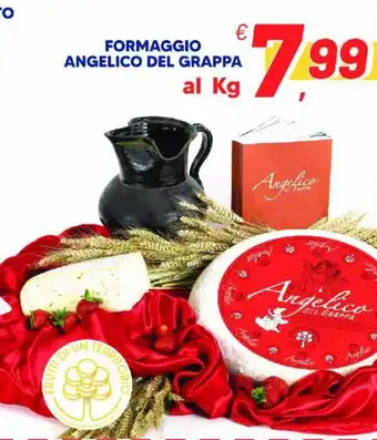 Supermercati Visotto Formaggio Angelico Del Grappa offerta