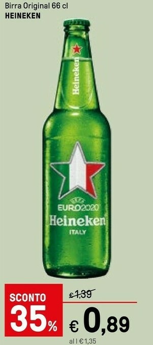 Iper La Grande Heineken Birra Original offerta
