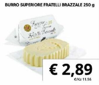 Burro Superiore Fratelli Brazzale 250 g