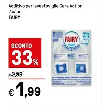 Iper La Grande Dairy Additivo Per Lavastoviglie Care Action 2 Caps offerta