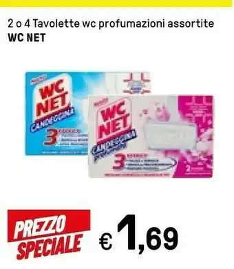 Iper La Grande Wc Net 2 O 4 Tavolette Wc Profumazioni offerta