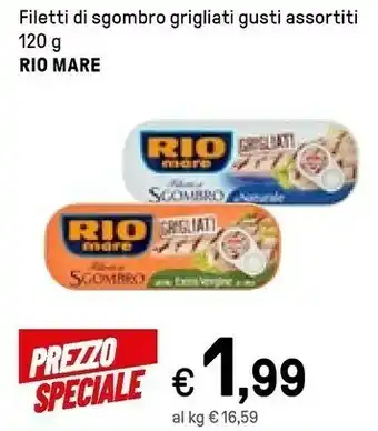 Iper La Grande Rio Mare Filetti di sgombro offerta