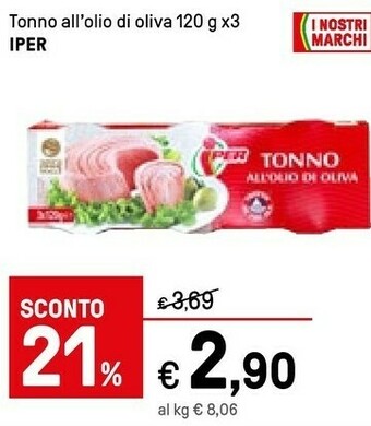 Iper La Grande Tonno offerta
