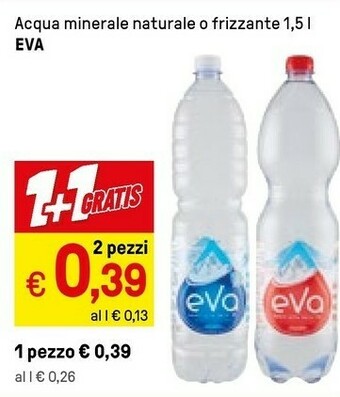 Iper La Grande Eva - Acqua Minerale Naturale 1500 G(ml) offerta