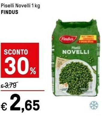 Iper La Grande Findus Piselli offerta