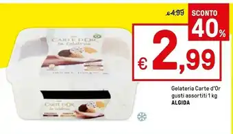 Iper La Grande Algida Gelateria Carte D'or Panna offerta