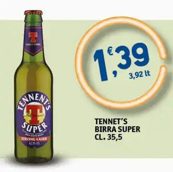 Sigma Superstore Tennet's Birra Super 35,5 cl. offerta