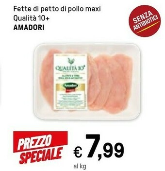 Iper La Grande Amadori Fette Di Petto Di Pollo offerta
