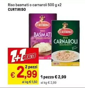 Iper La Grande Curtiriso Riso Basmati 1000 G(ml) offerta