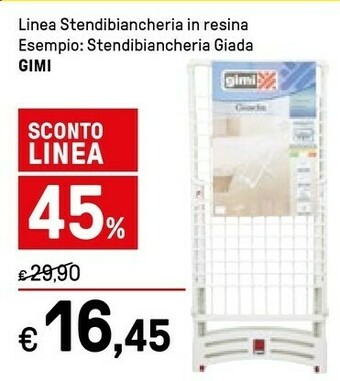Iper La Grande Gimi Linea Stendibiancheria offerta