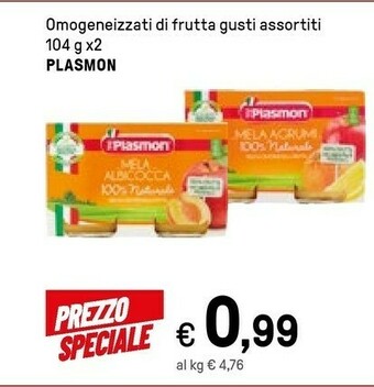 Iper La Grande Plasmon Omogeneizzati Di Frutta offerta