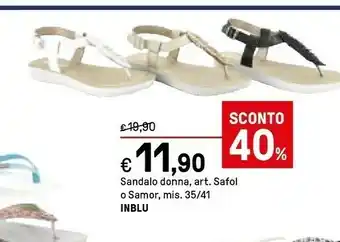 Iper La Grande Inblu Sandalo Donna offerta