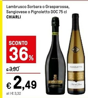 Chiarli Lambrusco Grasparossa Di Castelvetro 750 G(ml)