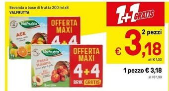 Iper La Grande Valfrutta Bevanda A Base Di Frutta offerta