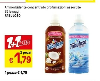 Iper La Grande Fabuloso Ammorbidente Concentrato Profumazioni offerta