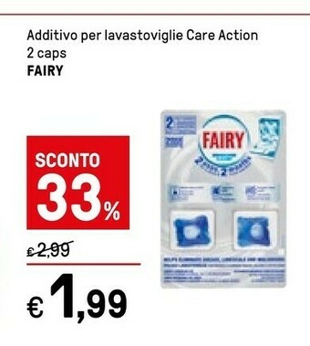 Iper La Grande Fairy Additivo Per Lavastoviglie Care Action offerta