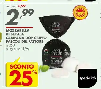 Italmark Principe Mozzarella di bufala offerta