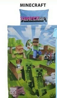 Completo Copripiumino Minecraft