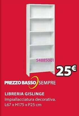 JYSK Libreria Gislinge offerta