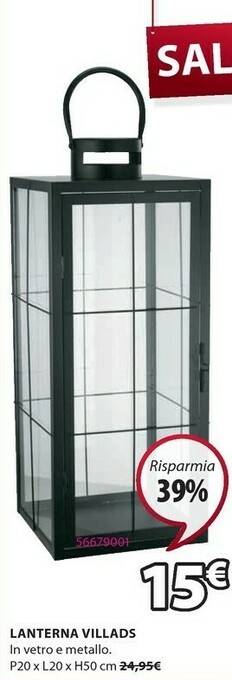 JYSK Lanterna Villads offerta