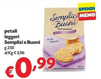 Pam Semplici E Buoni Petali Leggeri offerta
