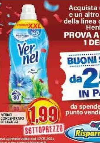 Risparmio Casa Dixan Detersivo lavatrice offerta
