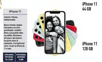 Unieuro Apple IPhone 11 15,5 Cm (6.1") 64 GB Doppia SIM Verde offerta