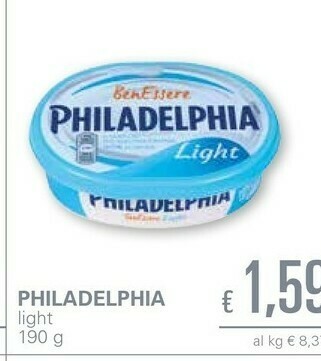 Unes Philadelphia Formaggio spalmabile offerta