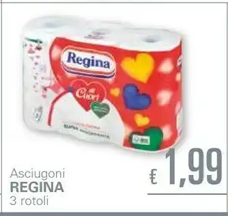 Unes Regina Rotoli di carta offerta