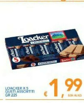 Vivo Supermercati Loacker Wafer offerta