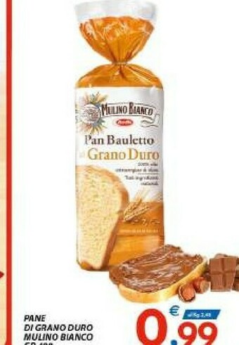 Vivo Supermercati Mulino Bianco Pan Bauletto offerta