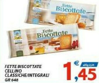 Cellino Fette biscottate