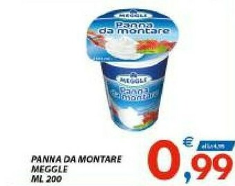 Vivo Supermercati Meggle Panna offerta