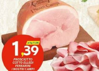 Vivo Supermercati Elledi Prosciutto cotto offerta