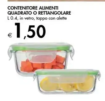 Bennet Contenitore Alimenti Quadrato / Rettangolare offerta