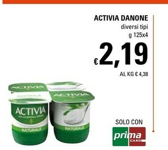 Basko Danone Danacol offerta