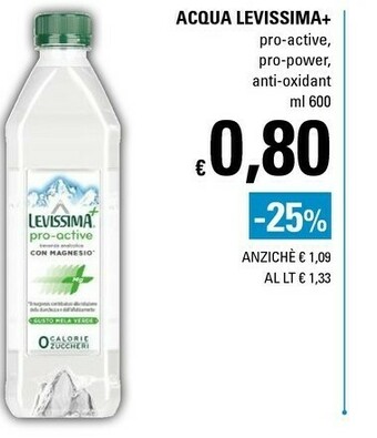 Basko Levissima Acqua offerta