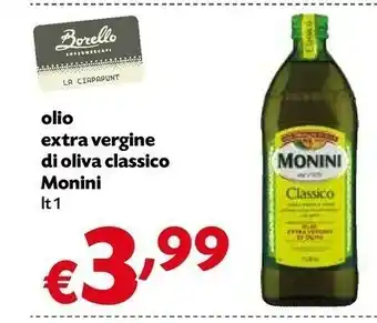 Borello Supermercati Monini Olio extravergine di oliva offerta