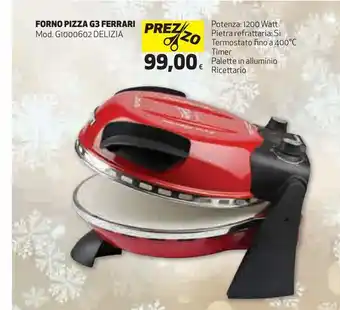 Coop Forno pizza g3 ferrari offerta