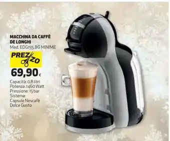 Coop Macchina caffè de longhi offerta
