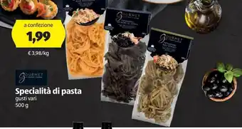 ALDI Specialità di pasta offerta