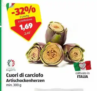 ALDI Cuori di carciofi offerta